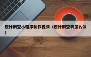鹿邑统计调查小程序制作视频（统计调查表怎么做）